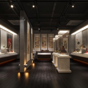 现代博物馆3D模型下载